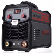 Amico ARC-180DC, 180-Amp Stick Arc &amp; Lift-TIG Combo Welder, 100-250V Wide Voltage, 80% Duty Cycle, Compatible with all Electrodes: E6010 E6011 E6013 E7014 E7018 etc.
