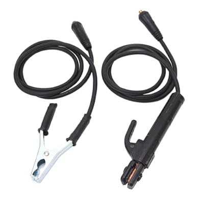 200A Arc Welding Electrode Holder With Ground Clamp 1.5m Cable For Stick Welding Brass Iron 77% of respondents would recommend this to a friend